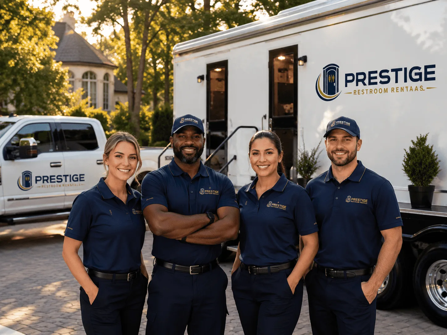 Trusted Luxury Portable Restrooms company in Omena, MI